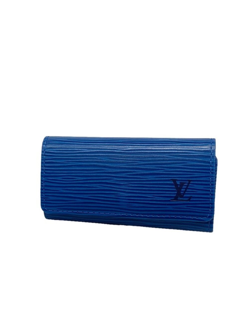 Louis Vuitton Key Case Epi Multicles 4 Toledo Blue Key Holder